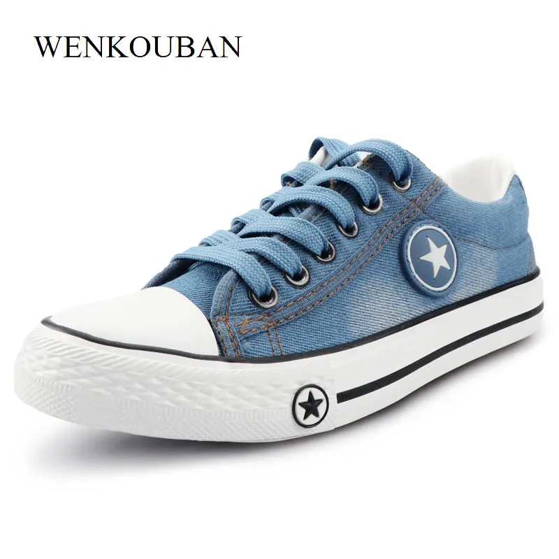 

Sky Blue Vulcanized Shoes Women Denim Sneakers Fashion Summer Canvas Shoes Women Trainers Tenis Feminino Zapatos De Mujer 2019