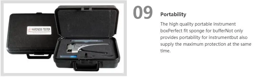 Verificador de Dureza para Janela da Porta e Parede Dispositivo de Medição de Dureza Fábrica de Liga de Alumínio tx 0.66mm tx fábrica de liga de alumínio 0.6 ~ 6mm