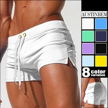 Мужские плавки для купания шорты сексуальные на молнии дизайн Sunga Masculina мужские купальные шорты для купания шорты купальники