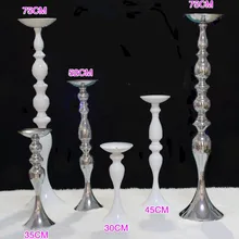 Свадебный поставщик торговля Русалка стол Центральная ваза для свадебных украшений(серебро, белый, золотой