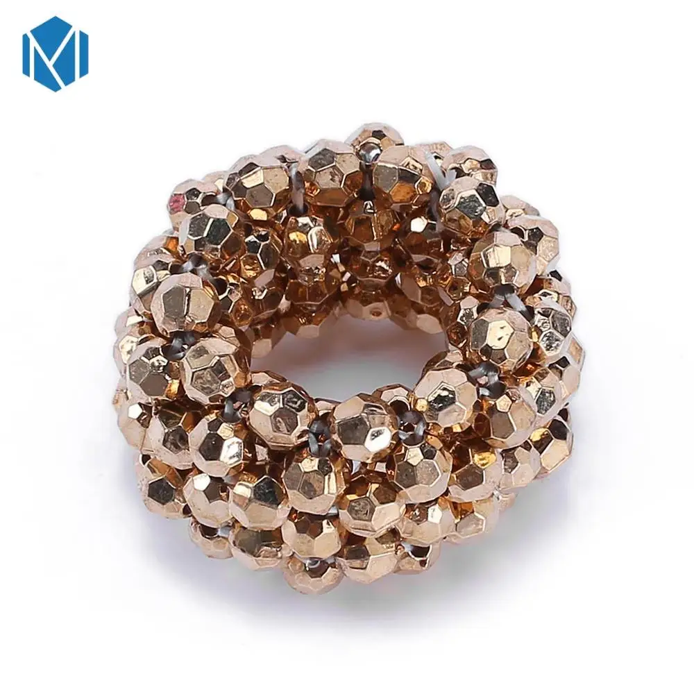 Horsetail ring F Резинки для волос с жемчугом и бусинами, резинки для волос для женщин, резинки для волос, резинки для волос, резинки для конского хвоста, резиновые аксессуары для волос - Цвет: Horsetail ring F
