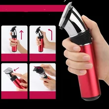 Электрический перезаряжаемый моющийся ножницы для стрижки волос взрослых Парикмахерская Стрижка машина водостойкие парикмахерские триммер для стрижки бритвы