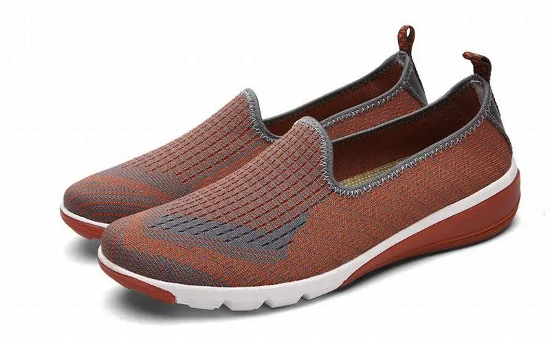 Flats on Respirável Blue Loafers De Malha Homens Confortáveis red 2017 Sapatos Masculinos Chaussure Moda Casuais Nova Dos Slip Aérea Verão PRAWawxq