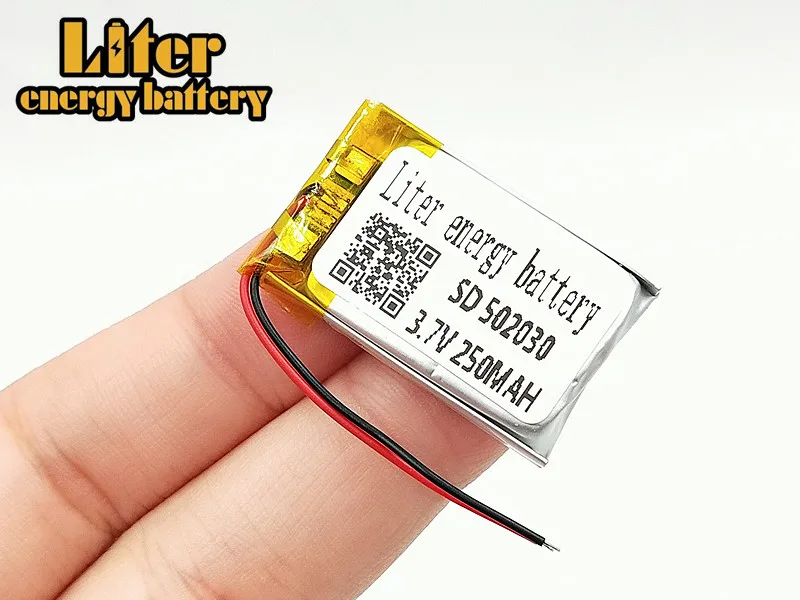 502030 Li-Po Rechargeable lithium battery 3.7v 250MAH small speakers point reading pen mp3 Bluetooth cell batteries | Электроника
