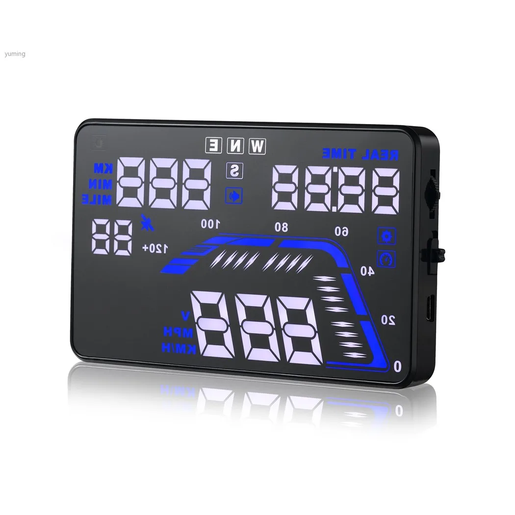 Автомобиль HUD проектор дисплей OBD II автомобиль комплексная детектора автомобиля