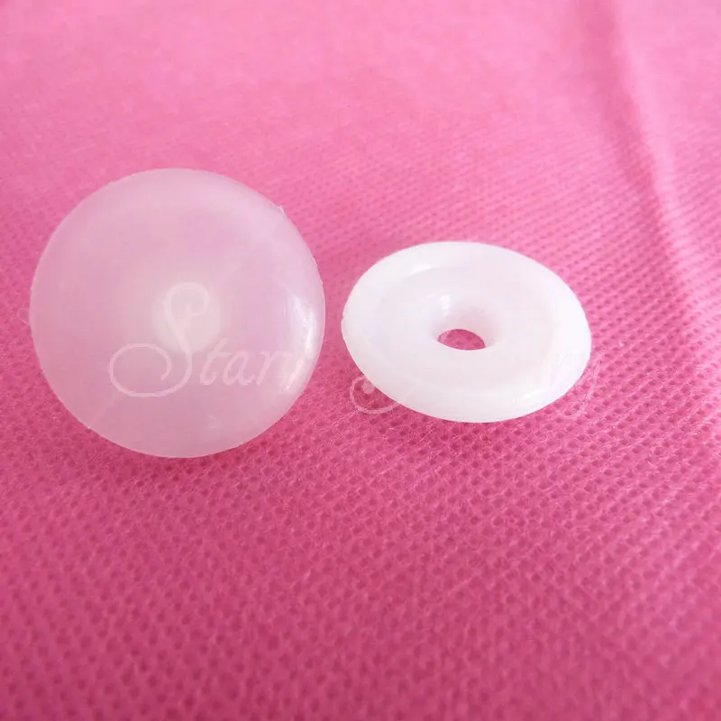 

50pcs white olor 25mm toy joint with washer for plush doll accessories/c