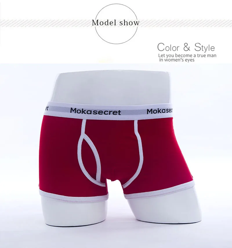 Men Underwear Cotton Boxer Shorts Loose Men Underwear Bulge Sexy Panties Calvinfully Underpants Cuecas Hombre Underwear Cockcon03