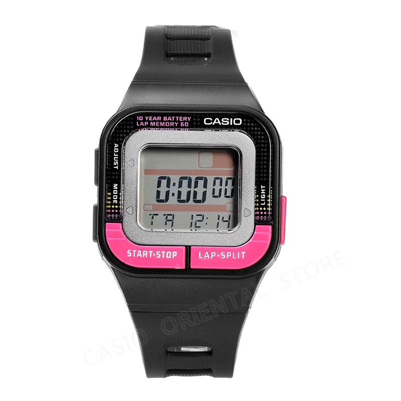 Модные спортивные часы Casio водонепроницаемые наручные женские цифровые
