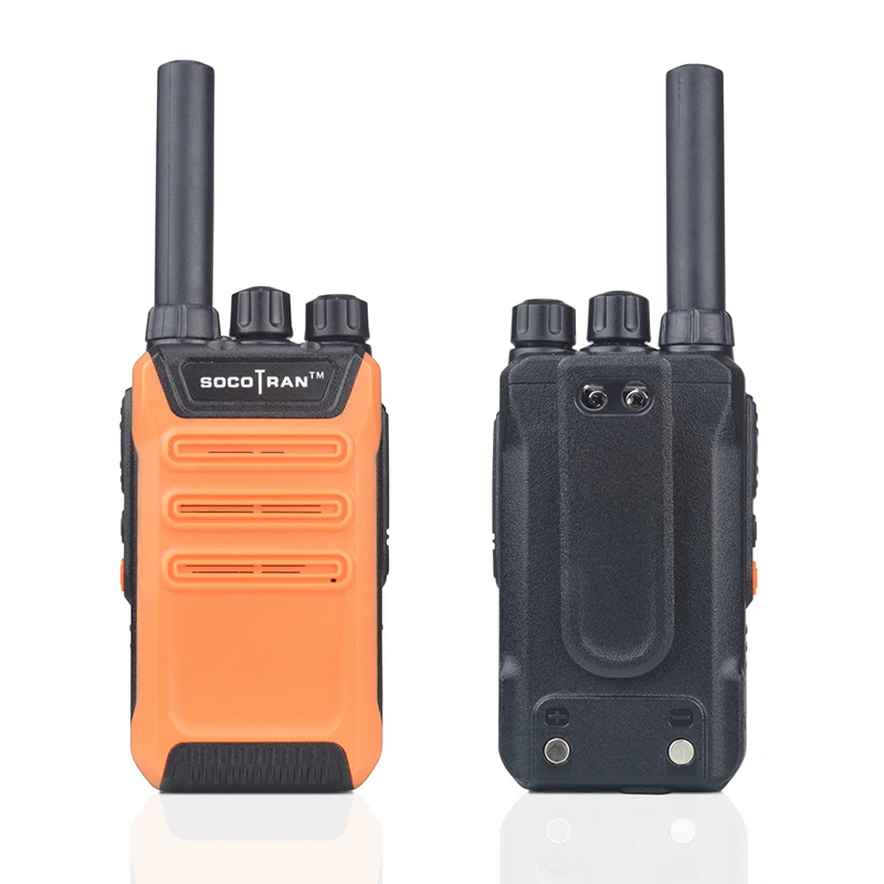 SOCOTRAN SC 508 UHF 400 470 МГц мини двухсторонний радиоаппарат VOX портативная рация с фонарь