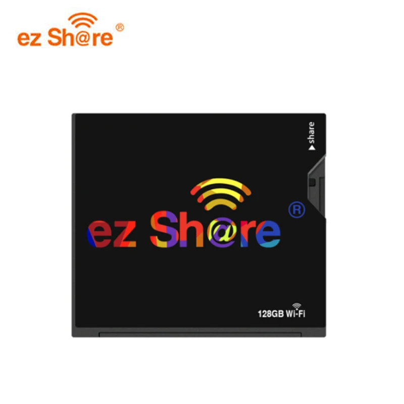 Ez share wifi cf карта памяти 64G компактный адаптер для флэш-карт 32 Гб для камера DLSR Беспроводная 7D высокоскоростная 5D2 CF карта памяти с wifi