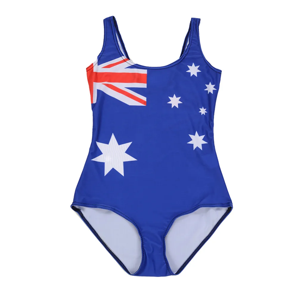 New Women Print Bikini Set Bodysuit Aussie Bogan Piece SWIMSUIT