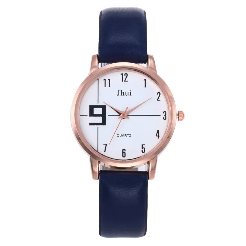 Jhui Women's Girls Fashion Leather Strap Analog Quartz Glass Mirror Watches Jhui Women's Girls Fashion Leather Strap Analog Quartz Glass Mirror Watches