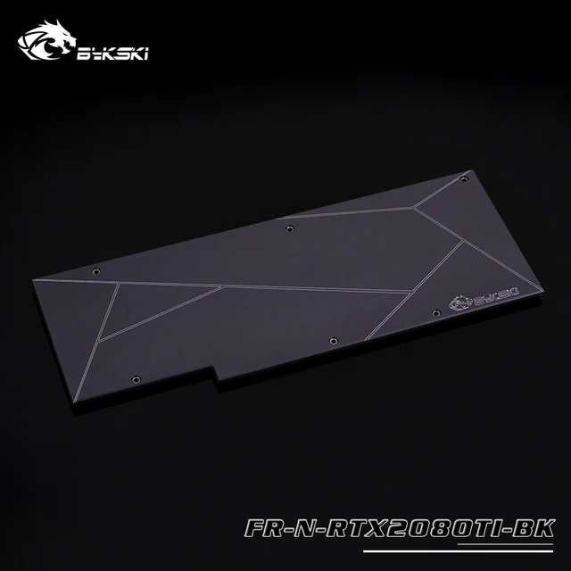 Modest Seller Recommend ,Bykski Backplate fit NVIDIA Founders Edition 2080/2080ti graphics card ,6mm thickness FR-N-RTX2080TI-BK