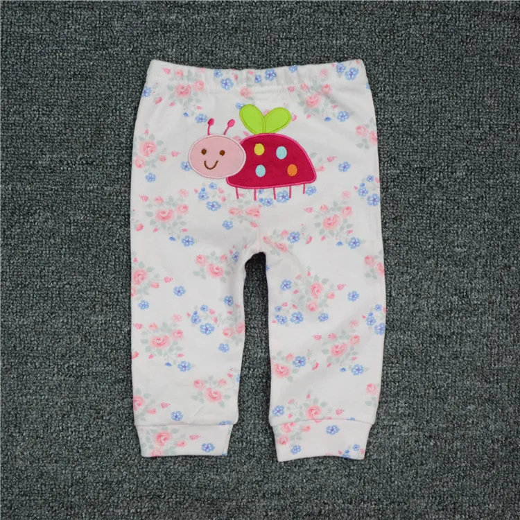 Новые детские штаны для малышей на лето-весну; модные хлопковые детские леггинсы для новорожденных, штаны для мальчиков для маленьких девочек Костюмы на возраст от 0 до 24 месяцев Штанишки для малышей
