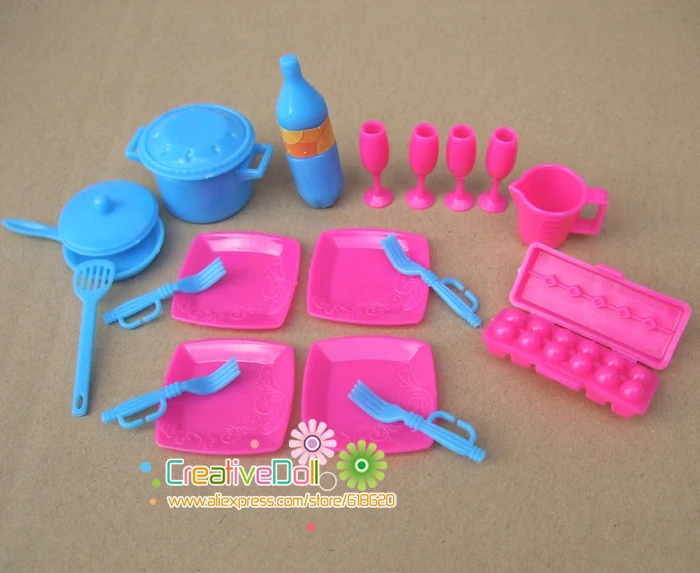 Детский игровой дом игрушки блюдо, сковорода, кастрюля кухонный набор для приготовления куклы Барби
