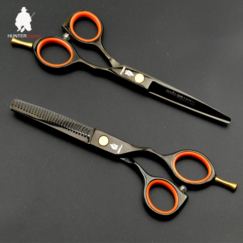 Скидка 30% HT9114 ножницы для волос профессиональные ножницы набор Япония 6 дюймов Парикмахерские филировочные ножницы для парикмахерской машинки для стрижки волос