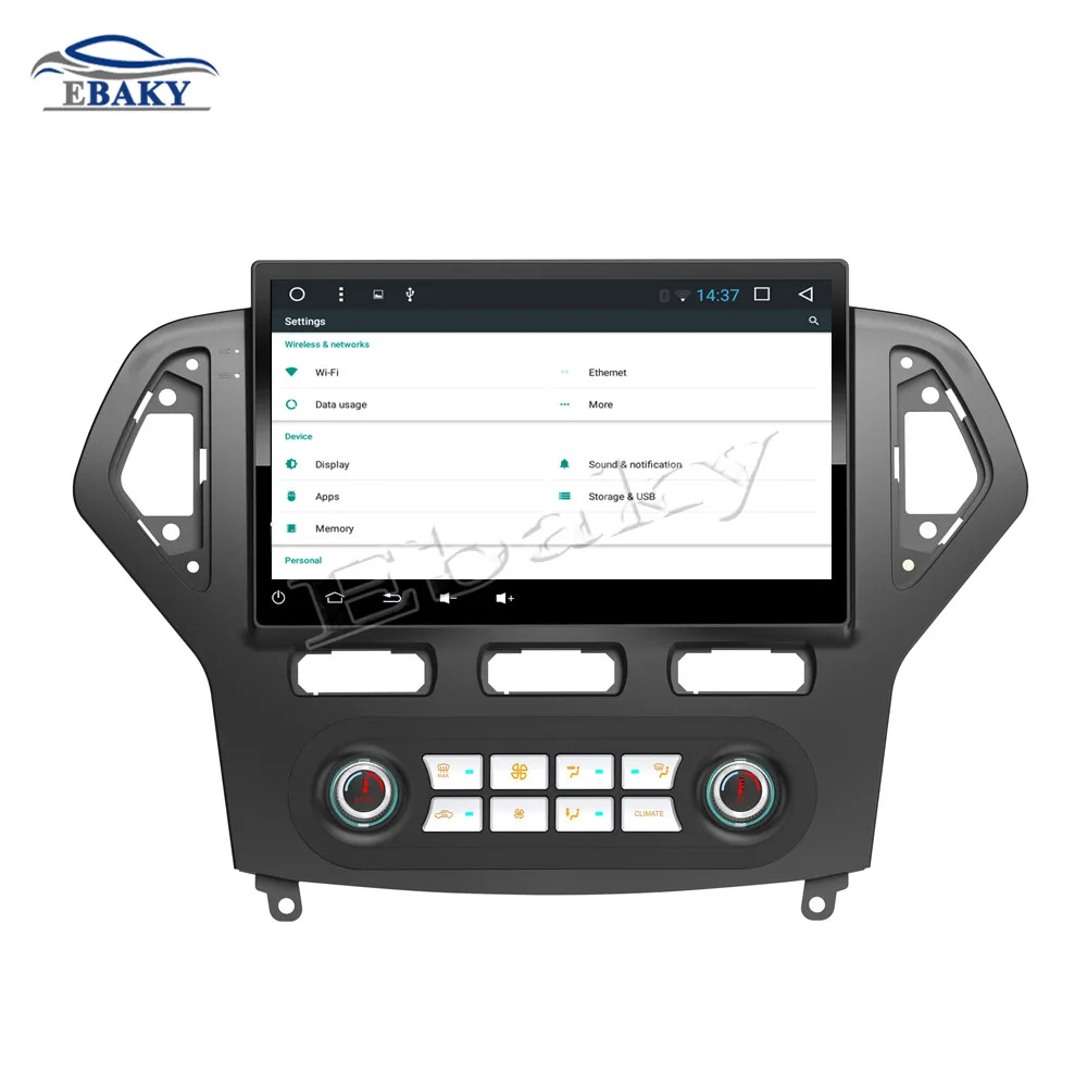 Excellent NaviTopia 10.1inch Octa Core Android 7.1 8.1 Car DVD GPS Navigation for Ford Mondeo CHIA-X 2007-2009 2010 2011 2012 2013 Radio 20