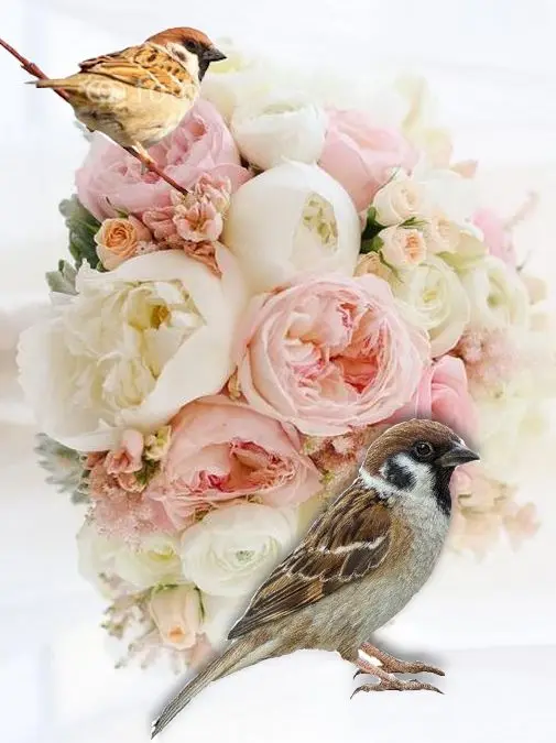 

Home Decor Rhinestone painting Flower and Birds DIY Diamond painting 3D cross stitch pattern diamond embroidery Needleworks