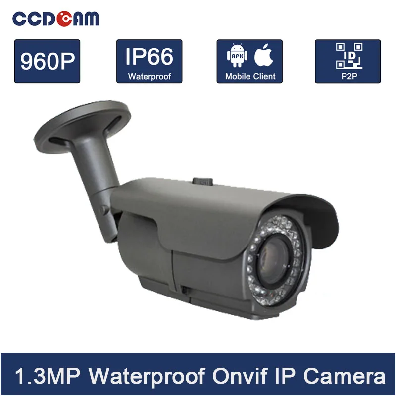 CCDCAM самая дешевая наружная Водонепроницаемая ИК IP камера 960P 1 3 мегапиксельная