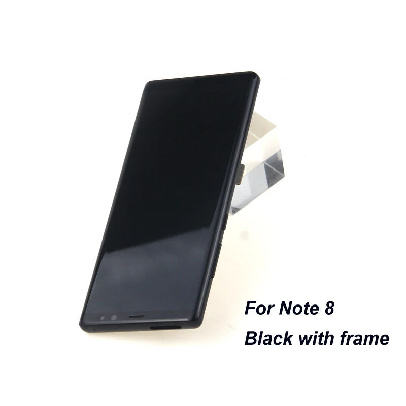 2960*1440 6.3 Amoled lcd Replacement with frame For Samsung Note 8 Lcd Display Touch Screen Digitizer Note8 N950 N950F