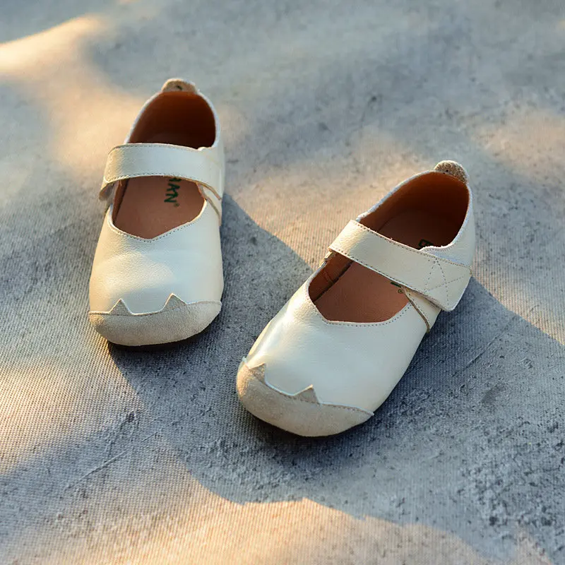 От 2 до 10 лет летние высококлассные из натуральной кожи сандалии для девочек анти-ногами замши Дети Повседневное обувь принцессы детские сандалии - Цвет: Бежевый