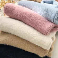 Кашемировый свитер без катышков для маленьких мальчиков и девочек; свитера и пуловеры из натурального норкового кашемира; вязаный пуловер; женский свитер