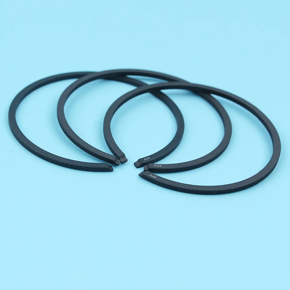 Kit pistone cilindro, 46 ​​mm gruppo pistone cilindro set valvola di sfiato coperchio filtro aria adatto per motosega Husqvarna 555 560 562 XP