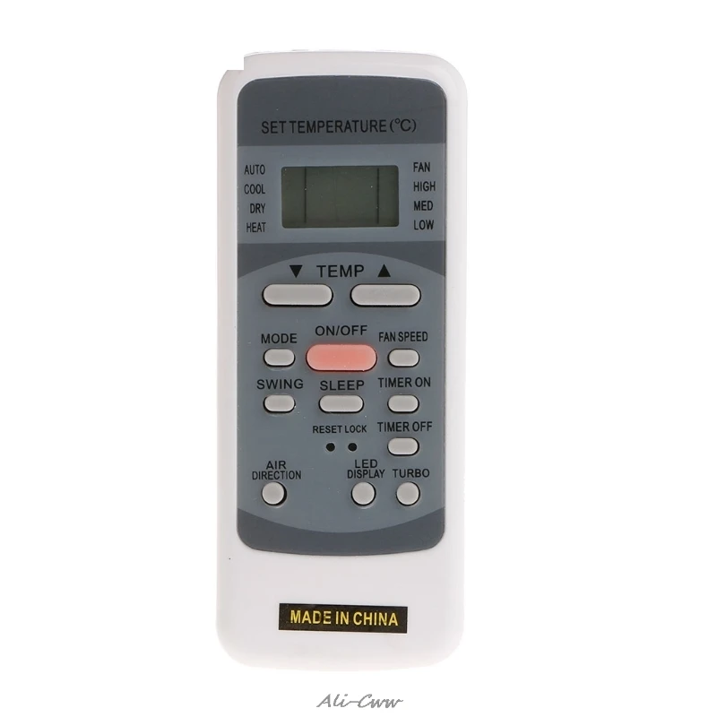 

Remote Control For Midea Split Portable Air Conditioner R51M/CE R51D/E R51M/BGE