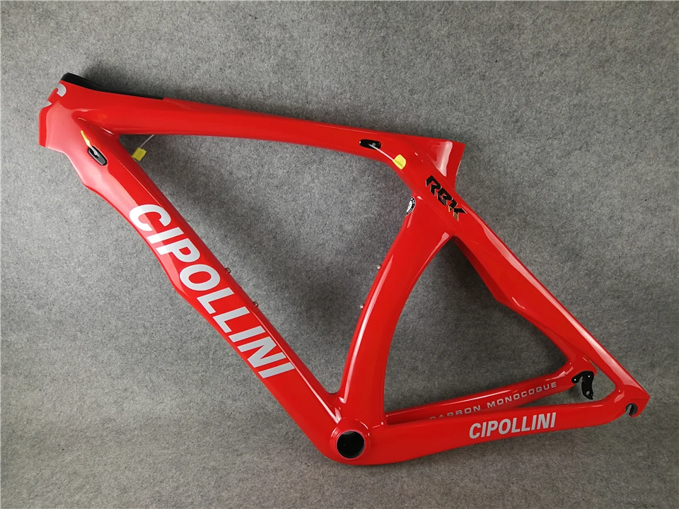 Excellent Sliver Frame Cipollini RB1K THE ONE Shiny RB1000 T1100 carbon fiber road bike bicycle frame set 12