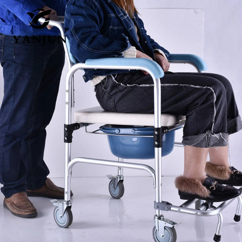 comfort travel shower commode chair