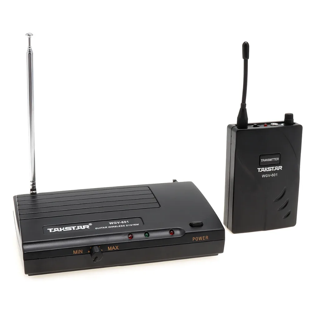 Electric Guitar Wireless System Amplifier Audio Transmission