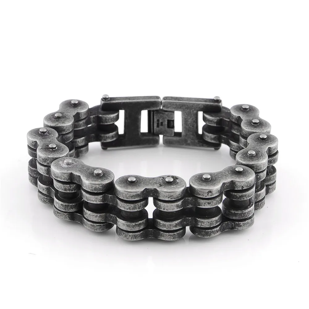 SDA 22MM Mens Sport Wristband Boys Retro Colors big heavy 316L