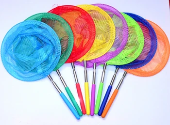 

Folding Fishing Net Retractable Telescoping Aluminum Alloy Pole Super Large Folding Landing Net 38CM longest 88CM