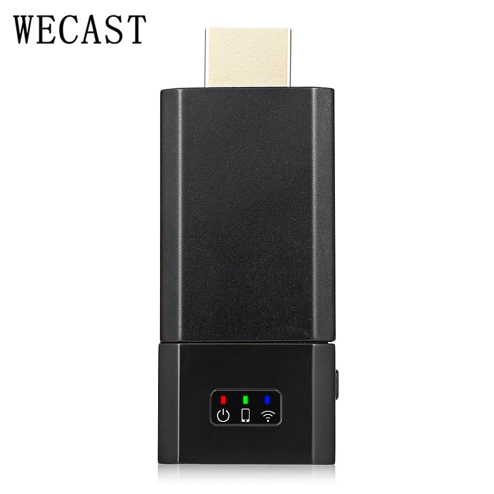

Wecast C8 Miracast Wireless Display HDMI Dongle TV Stick RK3036 for DLNA/AirplaY/Miracast/Chromecast Support Netflix/Youtube