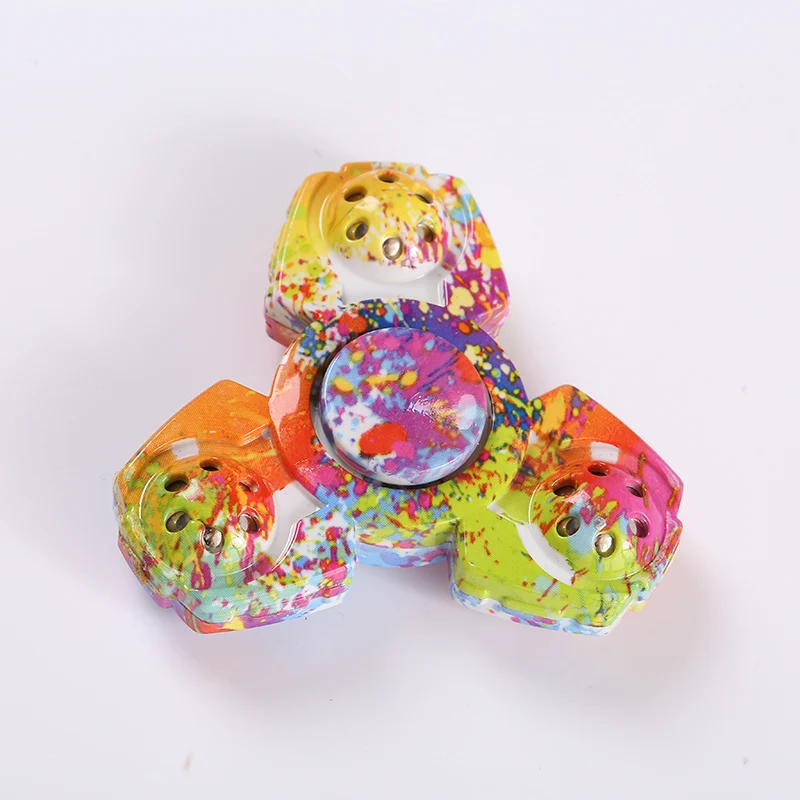 Colorful Metal Fidget Spinner Tri Hand Spinner EDC Hand Finger Spinner Desk Focus Fidget Toy Colorful Metal Fidget Spinner Tri Hand Spinner EDC Hand Finger Spinner Desk Focus Fidget Toy