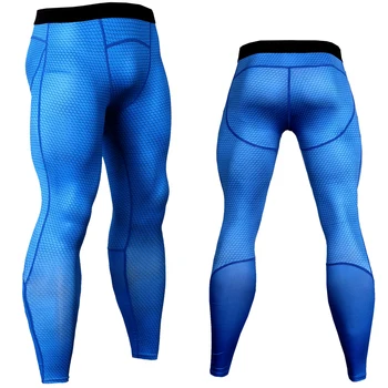 

2018Man Leggings Workout Fitness MMA Pants Men's Sweatpant Man Tights Quick Dry Compression High Elastic Fitness Trousers