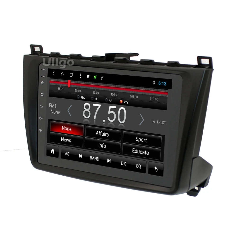 Best 9 inch Octa Core Android 8.1 Car Head Unit for Mazda 6 2008-2012 Autoradio GPS Central Multimedia With Radio RDS Mirrorlink wifi 2