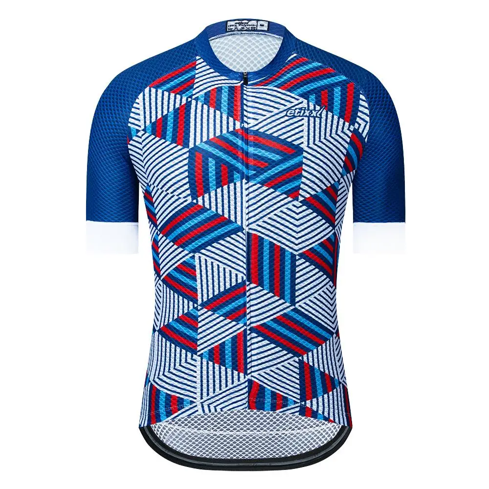 Maillot Ciclismo Hombre Anti-UV Pro Team Велоспорт Джерси MTB дышащая велосипедная куртка велосипед короткий рукав рубашка для езды на велосипеде