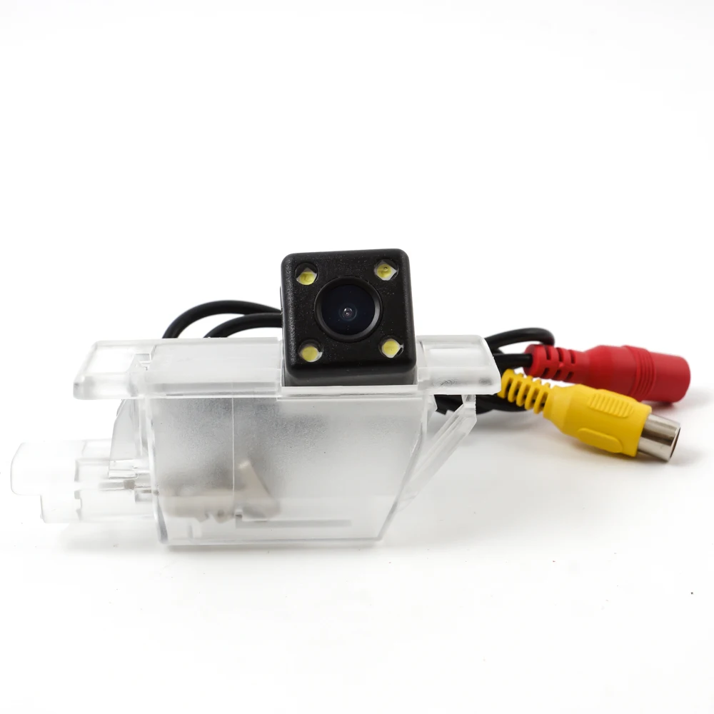 Wireless CCD Track Car Rear View Camera For Peugeot 2008 2015 Parking