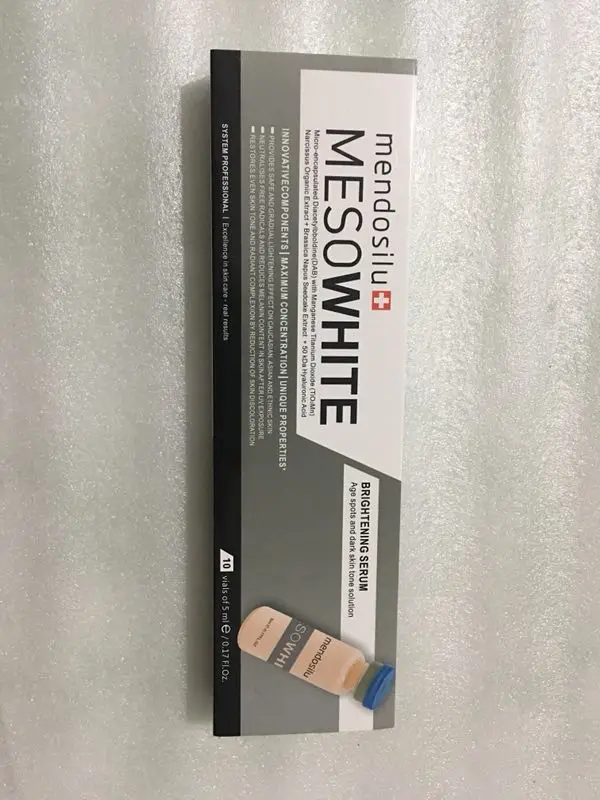

Microneedle treatment system BB Cream Mendosilu Meso White Brightening Serum Natural Nude Make Up 10 x 5 ml