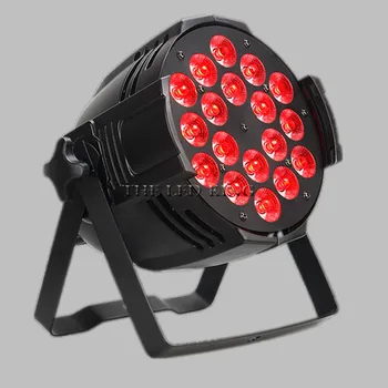 

1X 12X 200W LED Flat Par 18x12W RGBW DMX Stage Lights Business Lights High Power Light with Professional for Party KTV Disco DJ