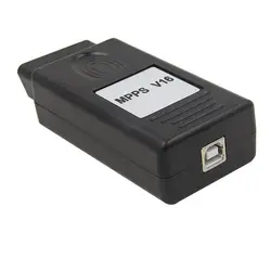 Kingslim MPPS V16 Авто ЭКЮ чип Тюнинг Интерфейс Multi-Язык OBD OBDII читать и писать устройство для перепрограммирования ЭБУ для RDC15 EDC16 EDC17