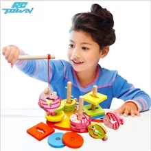 RCtown 2 в 1 Магнитная игра рыбалка сортировка по форме Зазубренные Пазлы деревянные развивающие игрушки подарки для детей ясельного возраста-ZK 30