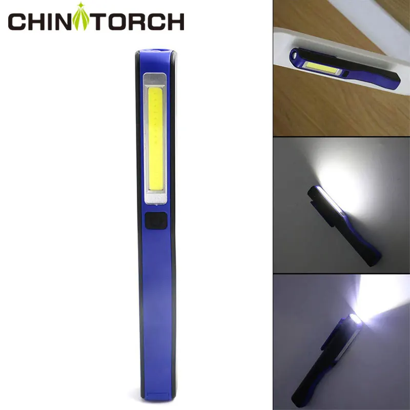 

Magnetic LED Flashlight 3 W COB Portable Working Light Mini Inspection Torch Light Car Repairing Pen Light Useful Emergency Lamp