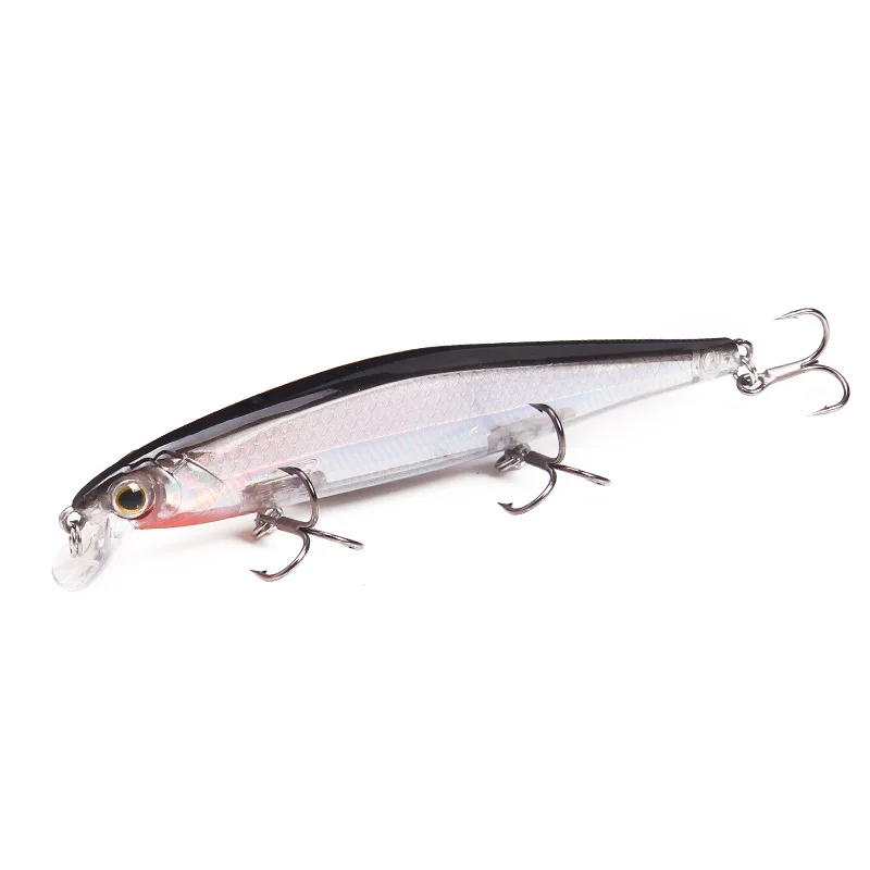 Fishing Lure Suspended Submersible Lure Hard Bait Long Shot Minnow 12.9g/11cm Artificial Bionic Fish Bait Fishing Tackle jooyoo