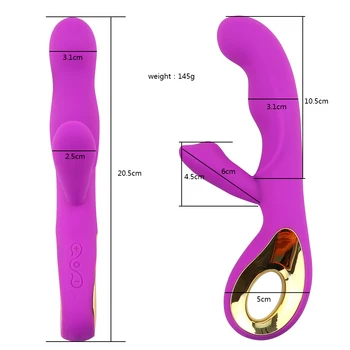 Man nuo Dildo Vibrators Sex Toys for Women Clitoris Stimulator Vibrator Massager G Spot USB Rechargeable Female Masturbators 5