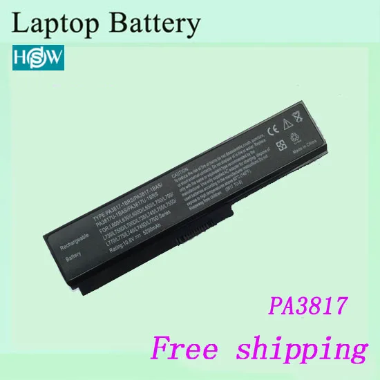 PA3817U PA3819U ноутбук аккумулятор для Toshiba PABAS227 PABAS228 PABAS229 PABAS230 Аккумулятор для ноутбука