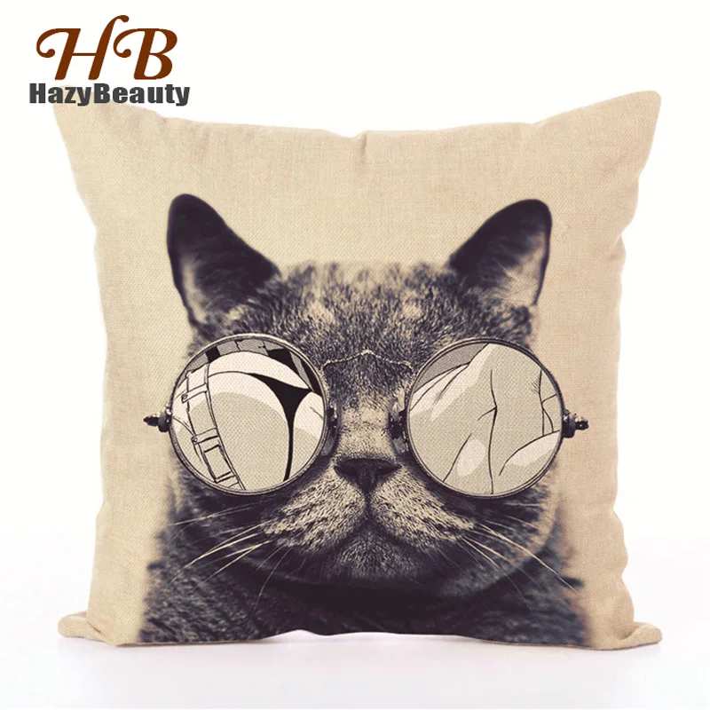 Kawaii الكرتون الكتان القطن مزيج غطاء وسادة المنزل كنبة مكتب مربع لطيف القط كيس وسادة الزخرفية غطاء الوسادة s Kawaii الكرتون الكتان القطن مزيج غطاء وسادة المنزل كنبة مكتب مربع لطيف القط كيس وسادة الزخرفية غطاء الوسادة s