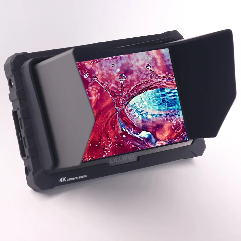 Lilliput A7S 4K Video Monitor 7 inch On-Camera Field Monitor High Resolution IPS Full HD 1920x1200 for Canon Sony Nikon