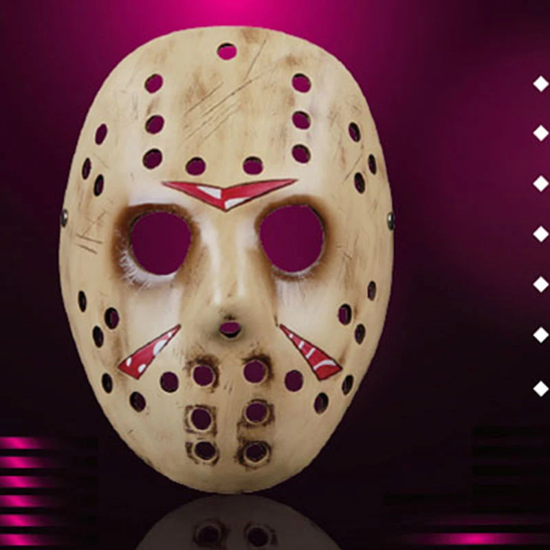 Jason Mask Halloween Classics Film Freddy Fights Jason Hockey Horror